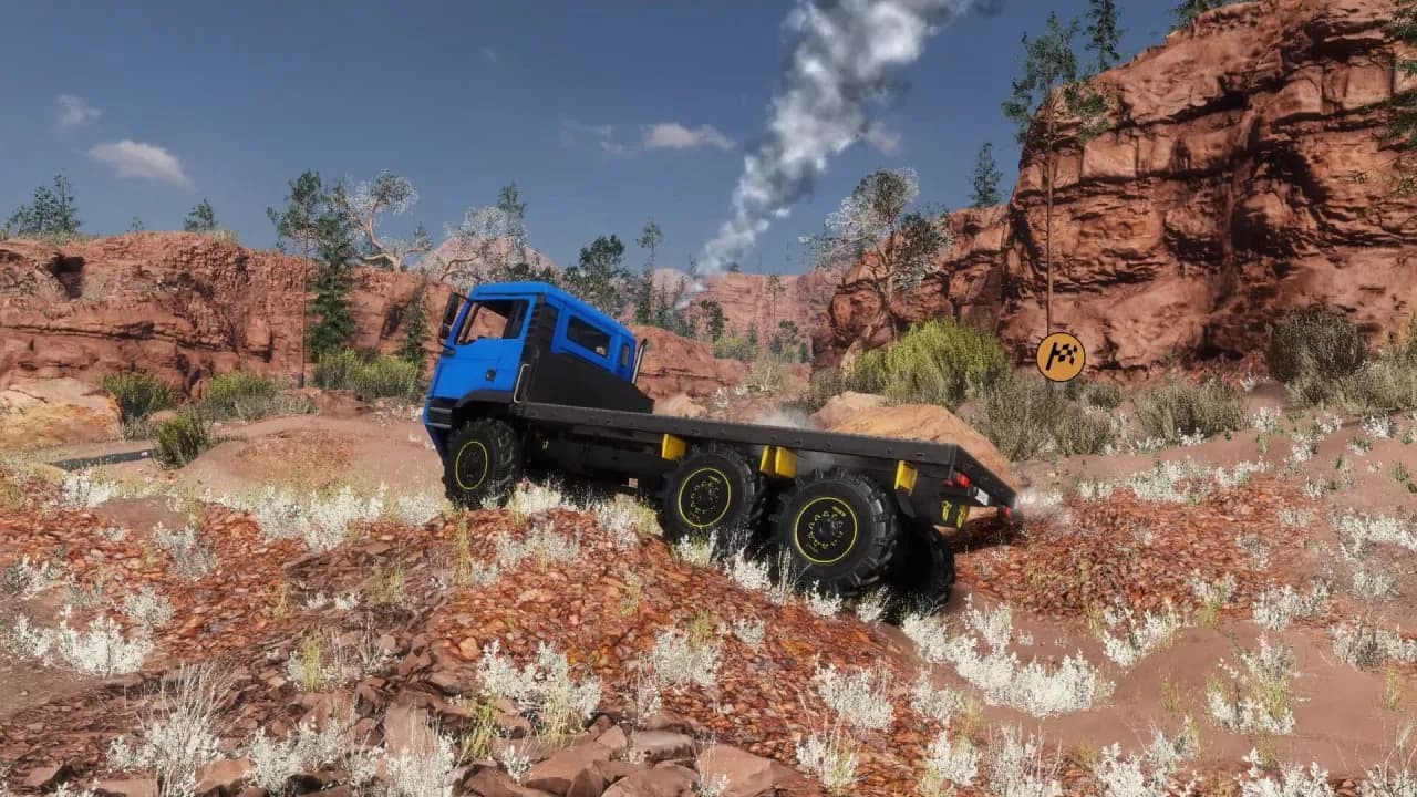 Offroad Truck Simulator: Heavy Duty Challenge — скриншот 5