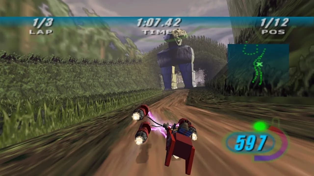 STAR WARS Episode 1 Racer — скриншот 8