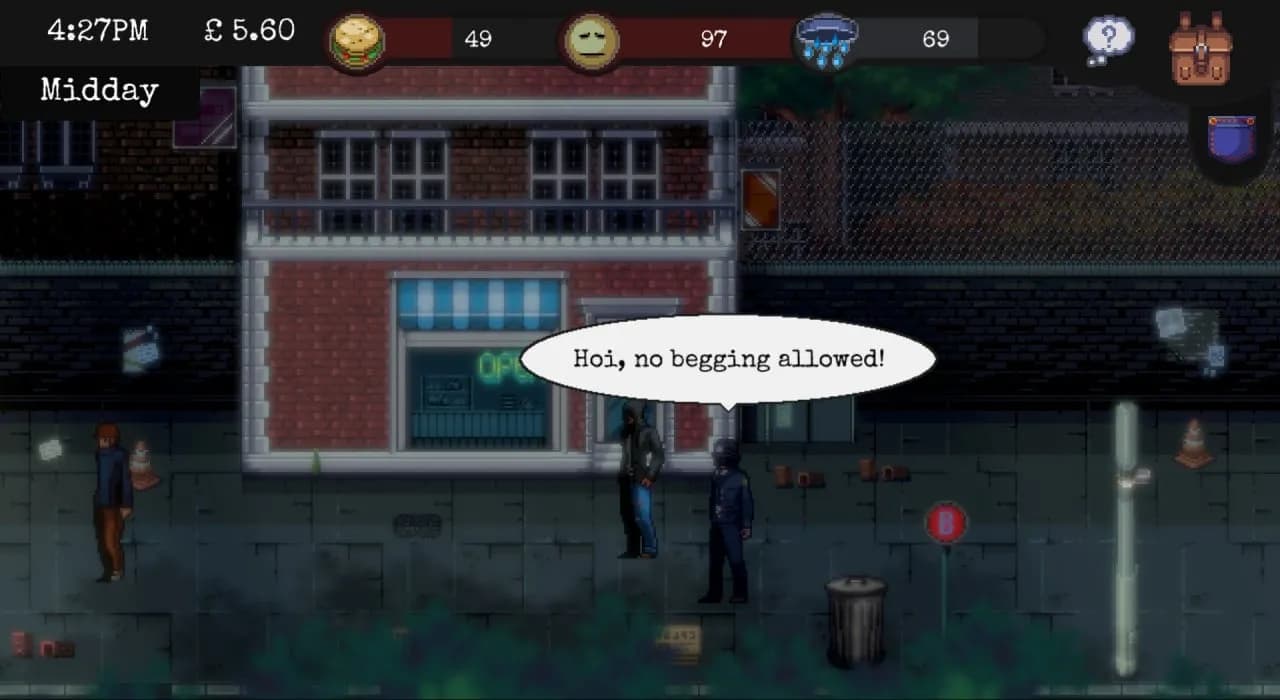 CHANGE: A Homeless Survival Experience — скриншот 5