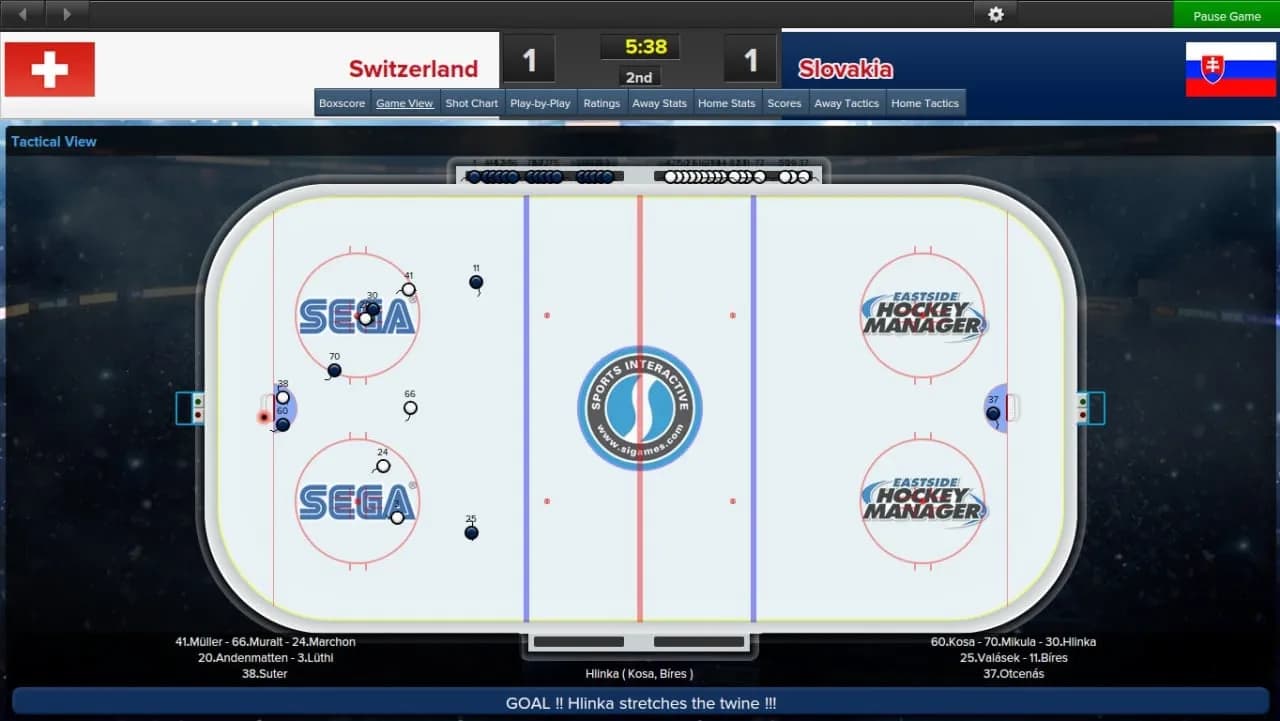 Eastside Hockey Manager — скриншот 3
