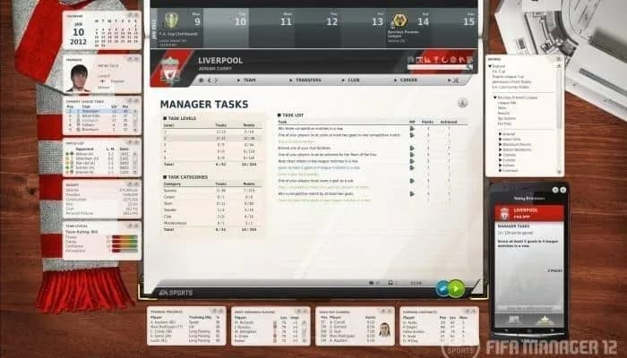 FIFA Manager 12 — скриншот 3