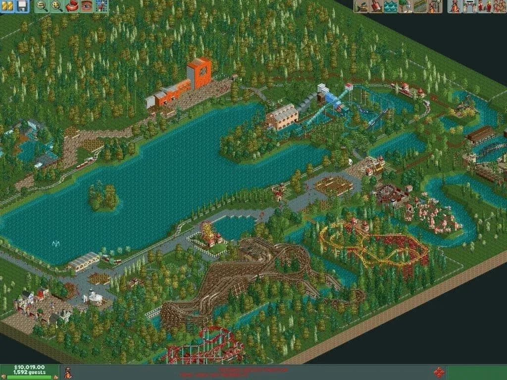 RollerCoaster Tycoon 2: Triple Thrill Pack — скриншот 5