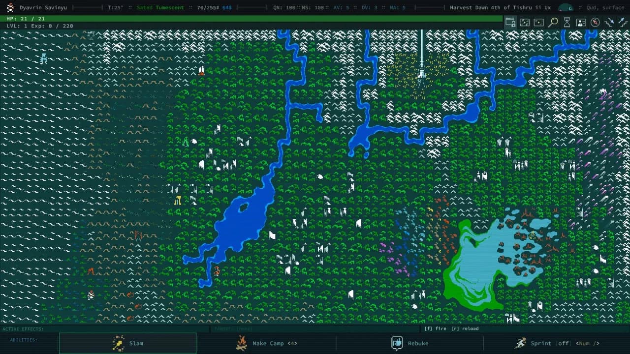 Caves of Qud — скриншот 1