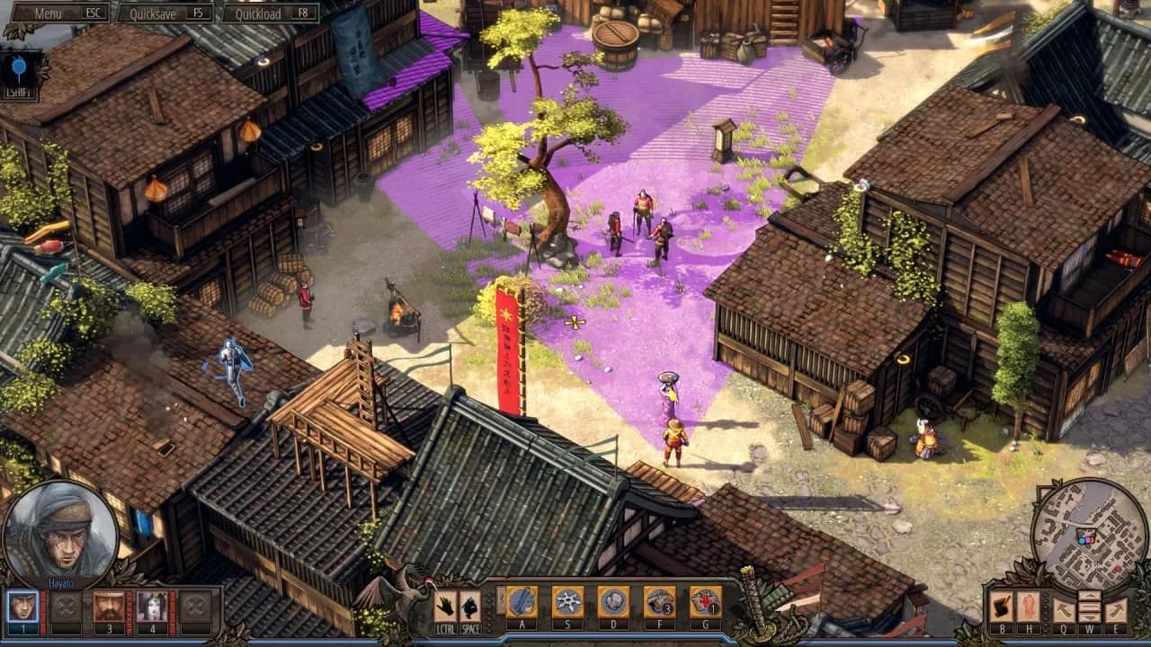 Shadow Tactics: Aiko's Choice — скриншот 6