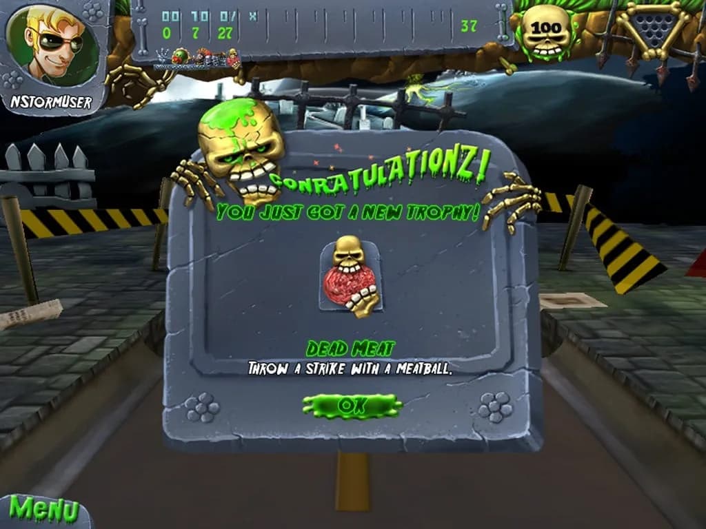 Zombie Bowl-o-Rama — скриншот 6