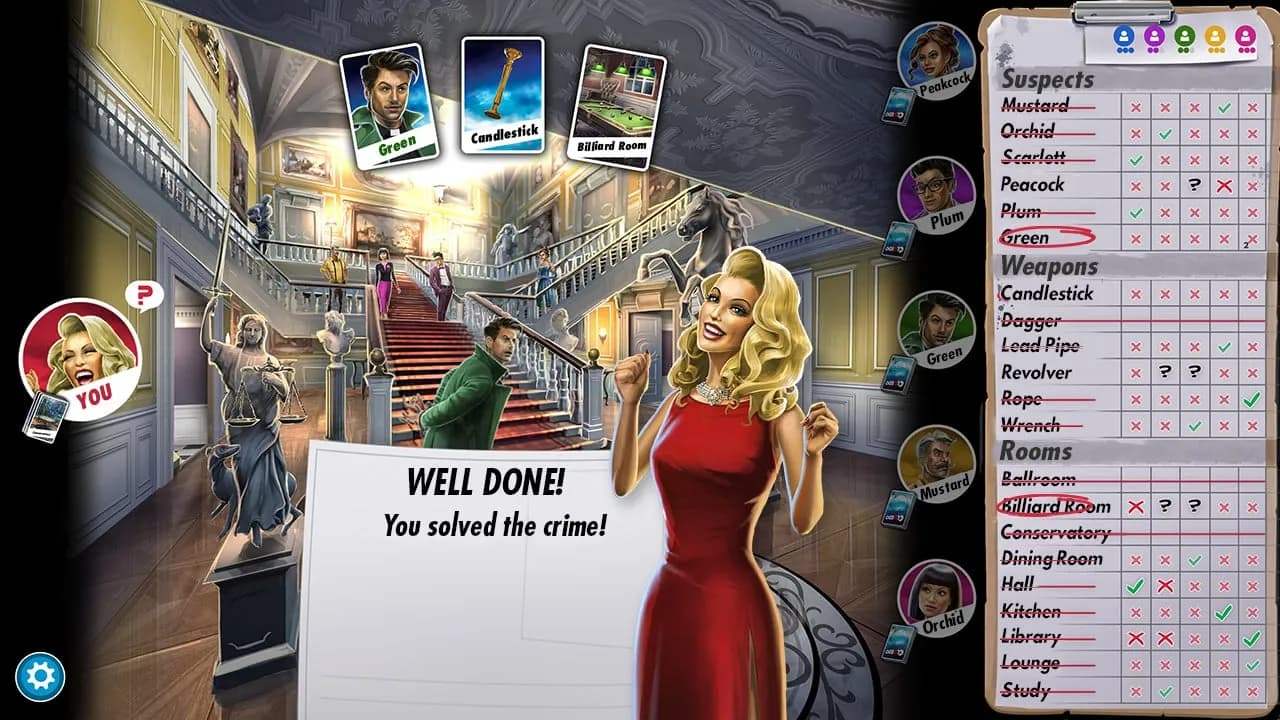 Clue/Cluedo: The Classic Mystery Game — скриншот 7