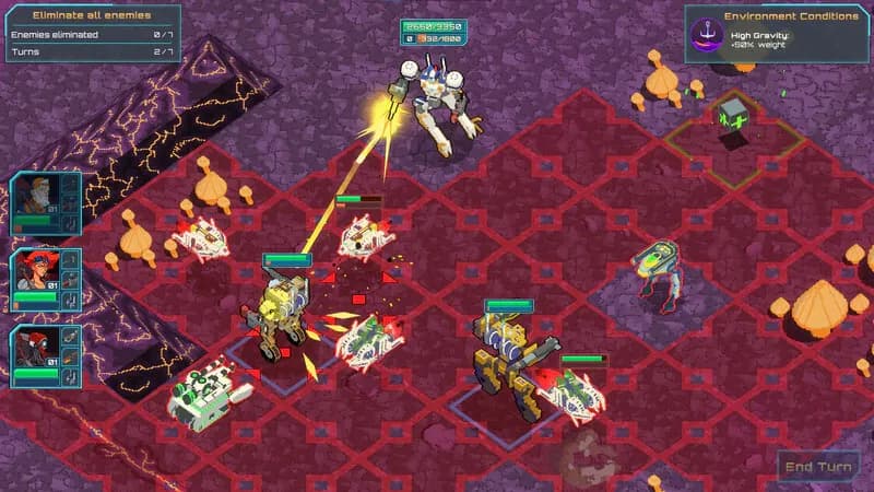 Ignited Steel: Mech Tactics — скриншот 4
