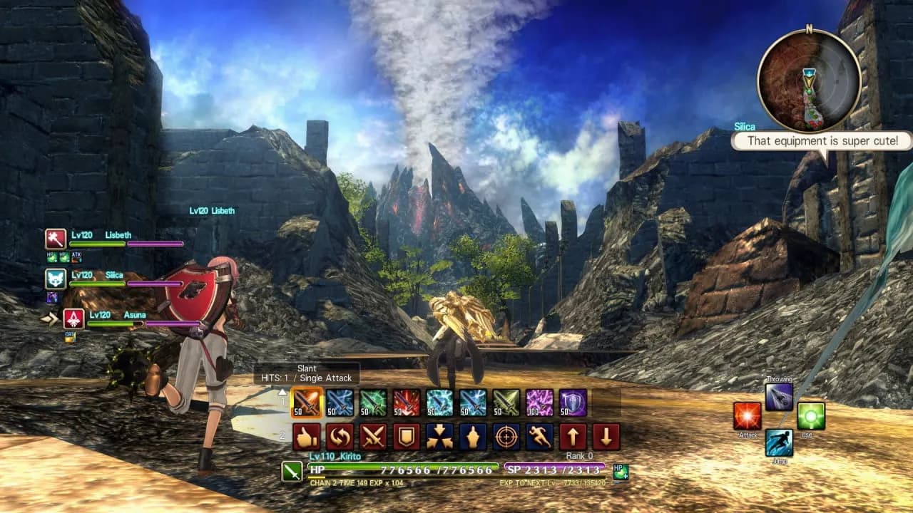 Sword Art Online: Hollow Realization Deluxe Edition — скриншот 1