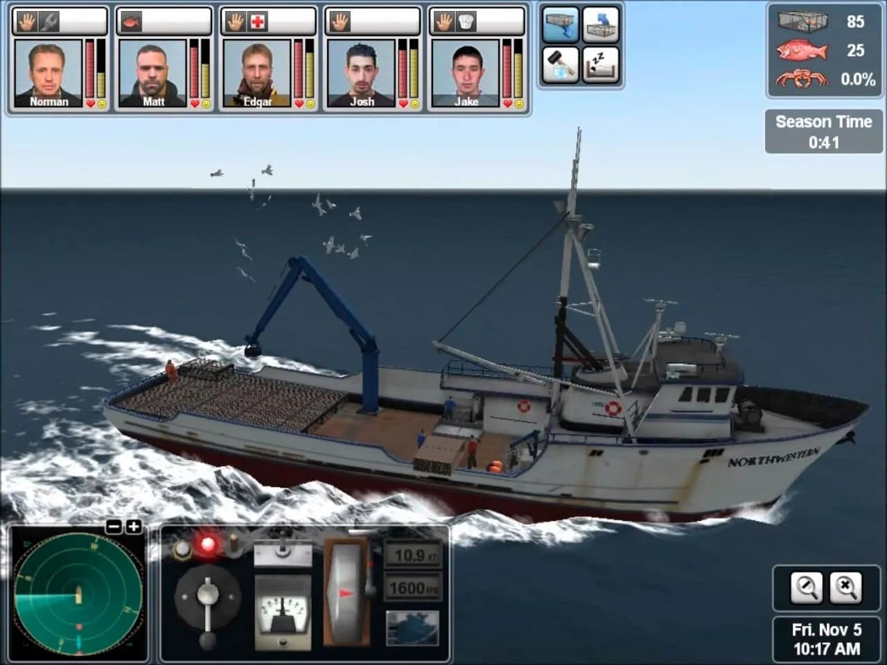 Deadliest Catch: Alaskan Storm — скриншот 1