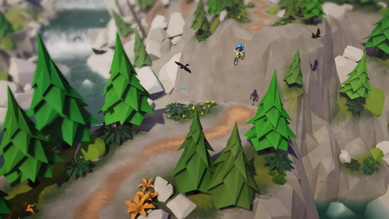 Lonely Mountains: Downhill — скриншот 5