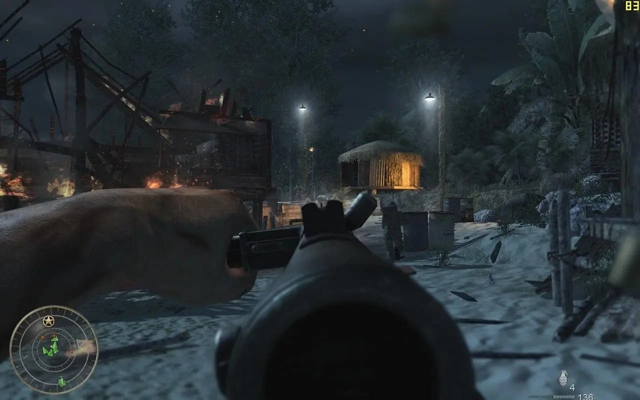 Call of Duty: World at War — скриншот 2