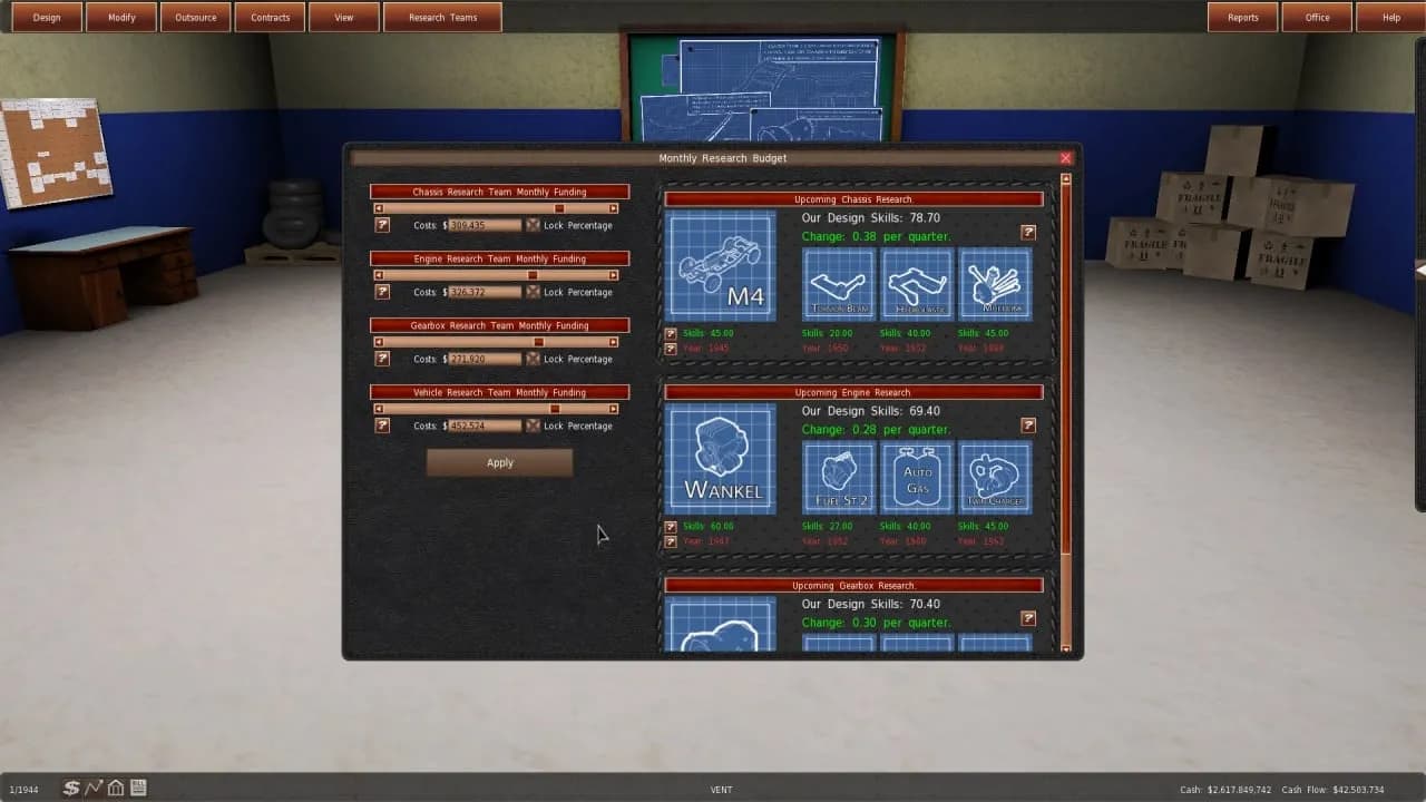 GearCity — скриншот 11