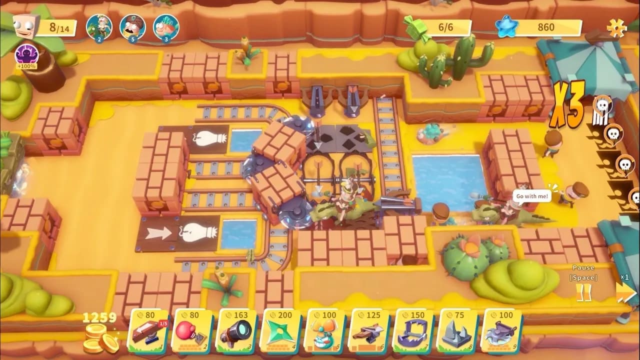 Candy Disaster - Tower Defense — скриншот 2