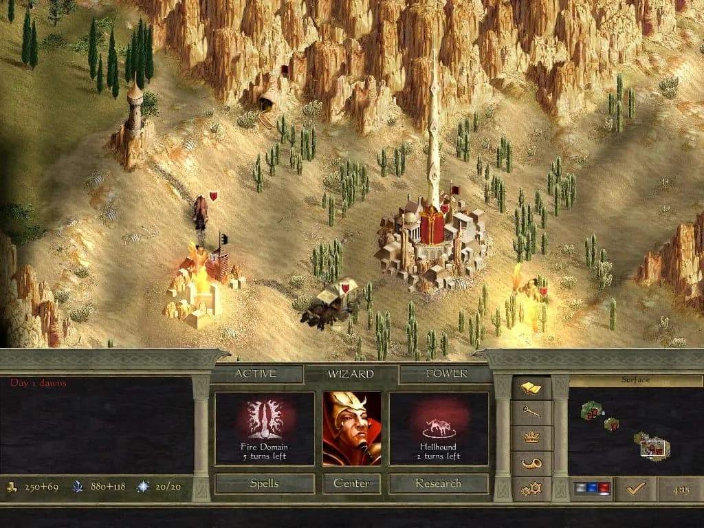 Age of Wonders 2: The Wizard's Throne — скриншот 1