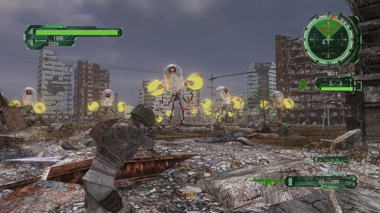 EARTH DEFENSE FORCE 6 — скриншот 8