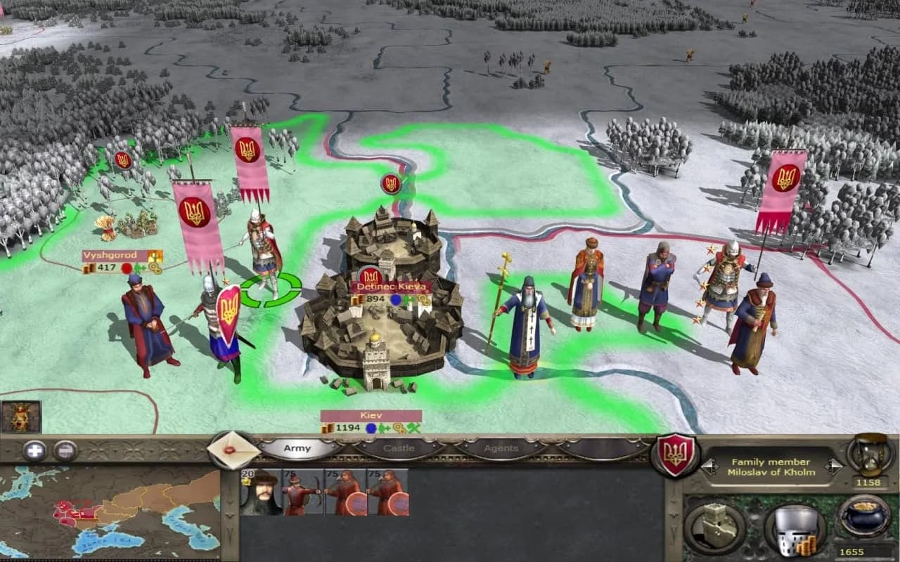 Русь 2 Total War — скриншот 3