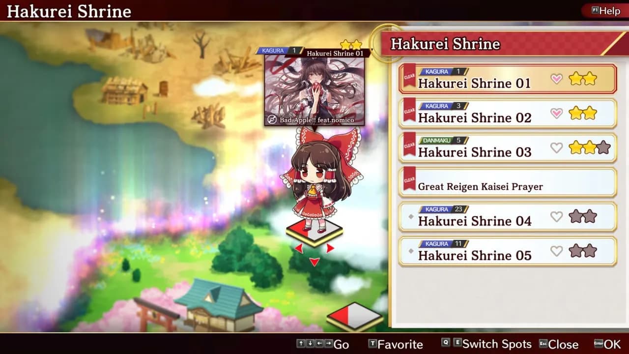 Touhou Danmaku Kagura Phantasia Lost — скриншот 3