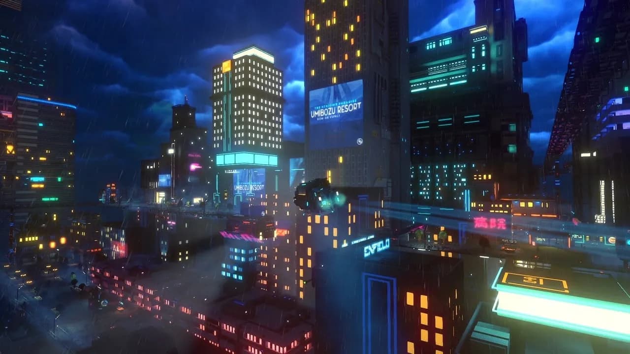 Cloudpunk — скриншот 1