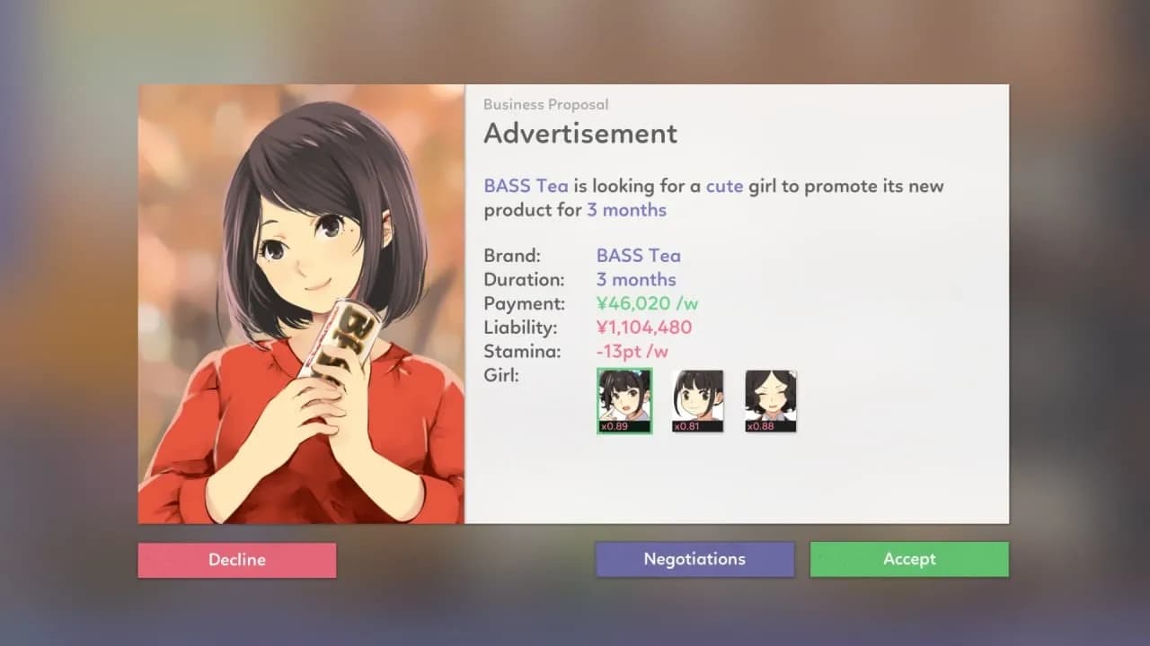 Idol Manager — скриншот 4