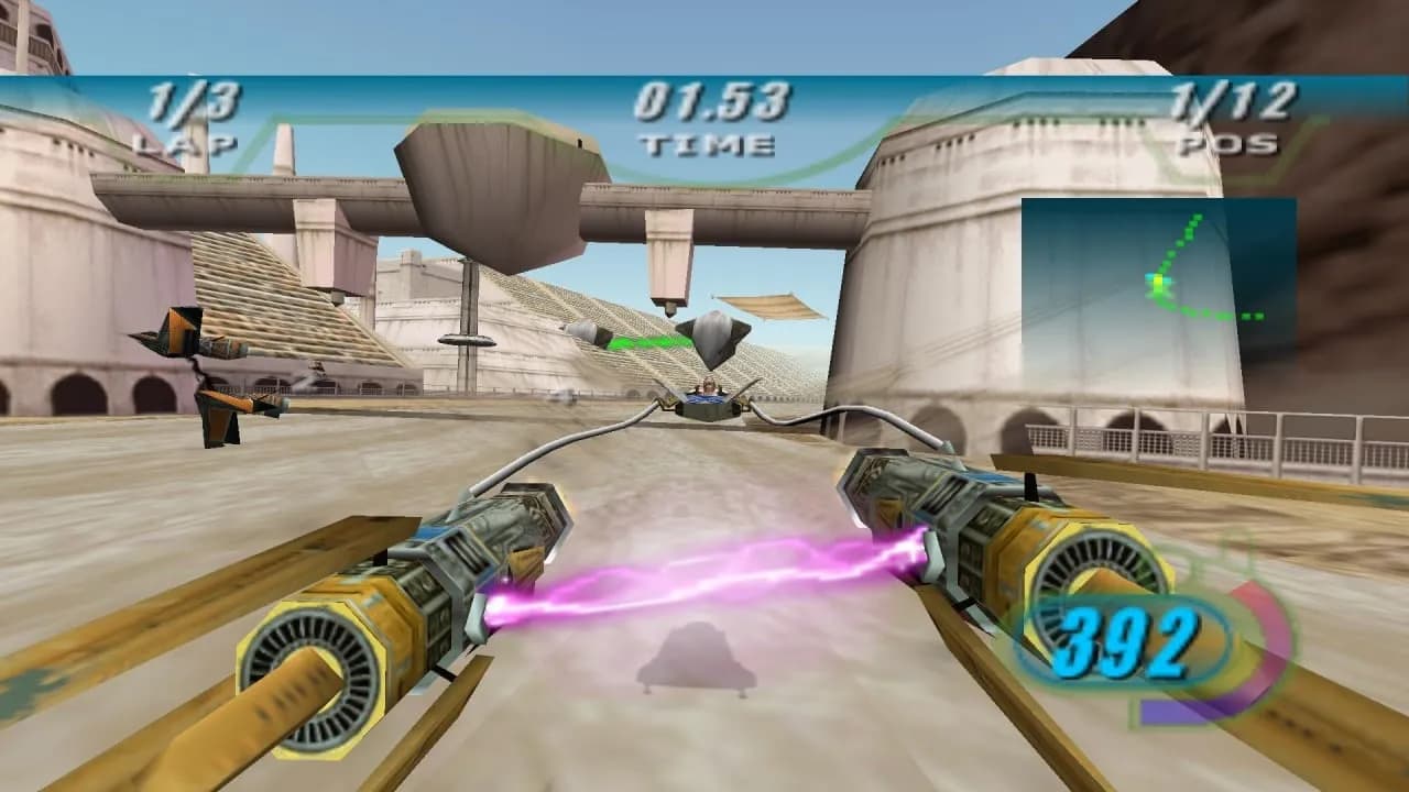STAR WARS Episode 1 Racer — скриншот 1