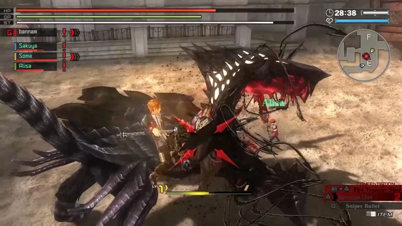 GOD EATER Resurrection — скриншот 9