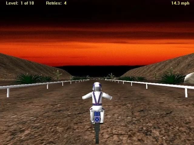 Evel Knievel Interactive Stunt Game — скриншот 3