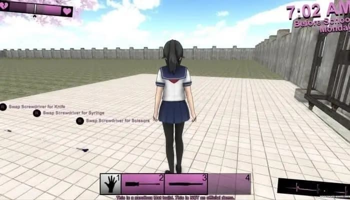 Yandere Simulator — скриншот 1