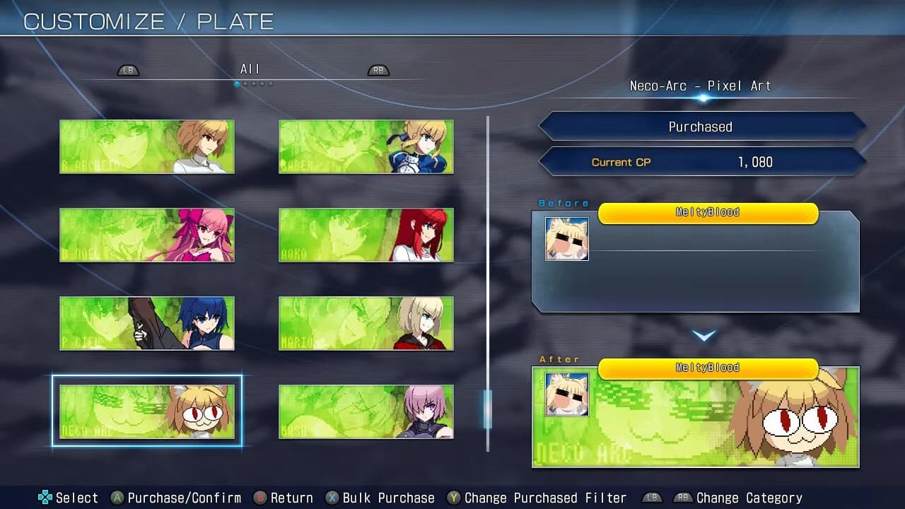MELTY BLOOD: TYPE LUMINA — скриншот 9