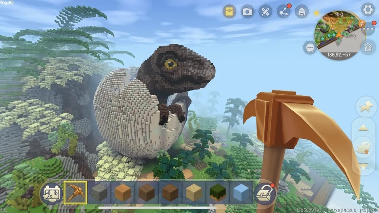 Mini World: Block Art — скриншот 3
