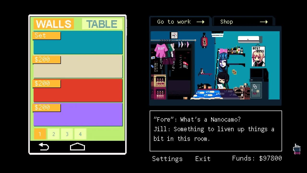 VA-11 Hall-A: Cyberpunk Bartender Action — скриншот 9
