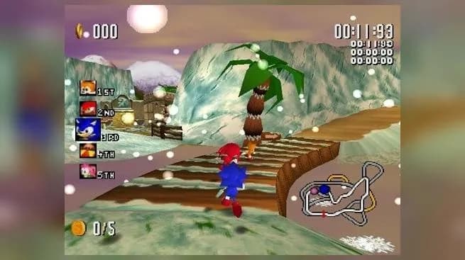 Sonic R — скриншот 3