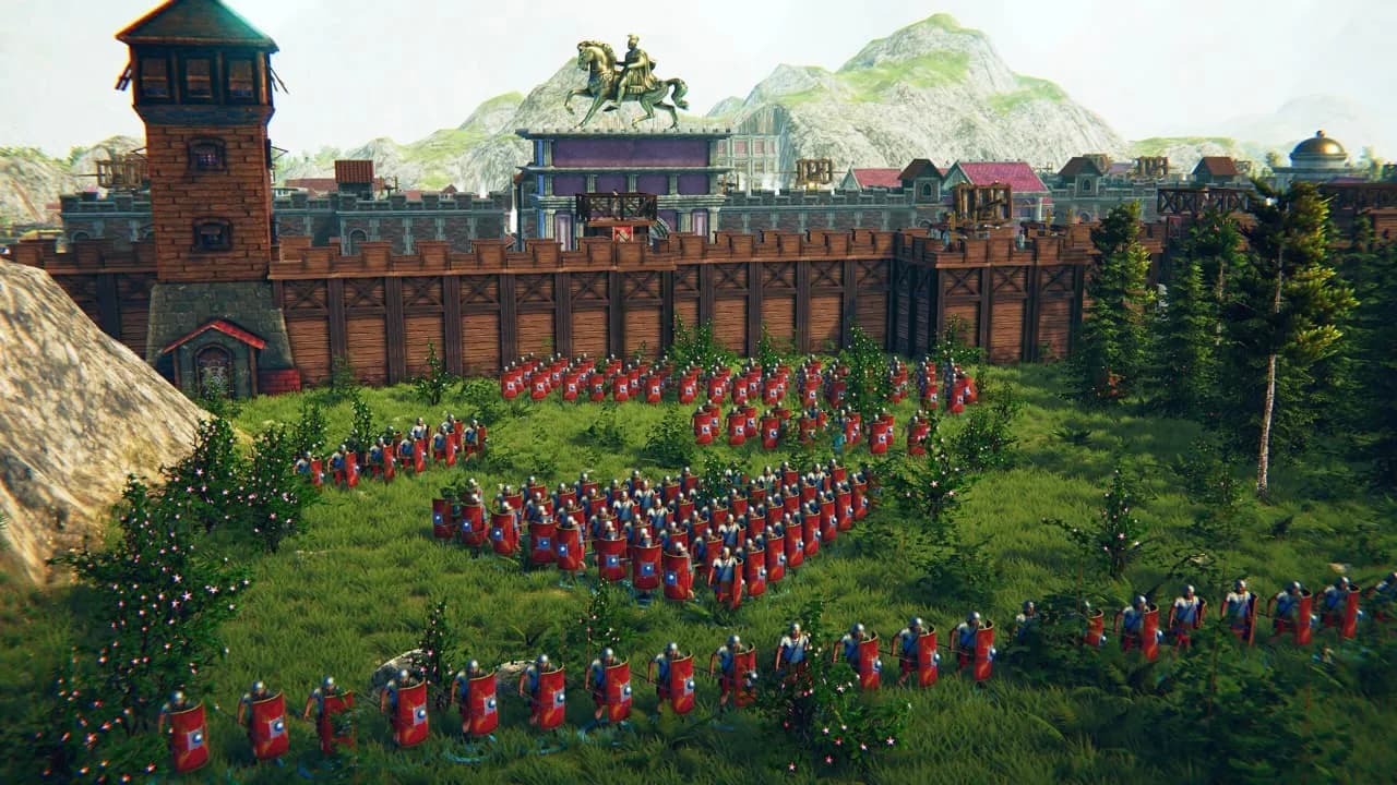 Roman Triumph: Survival City Builder — скриншот 3