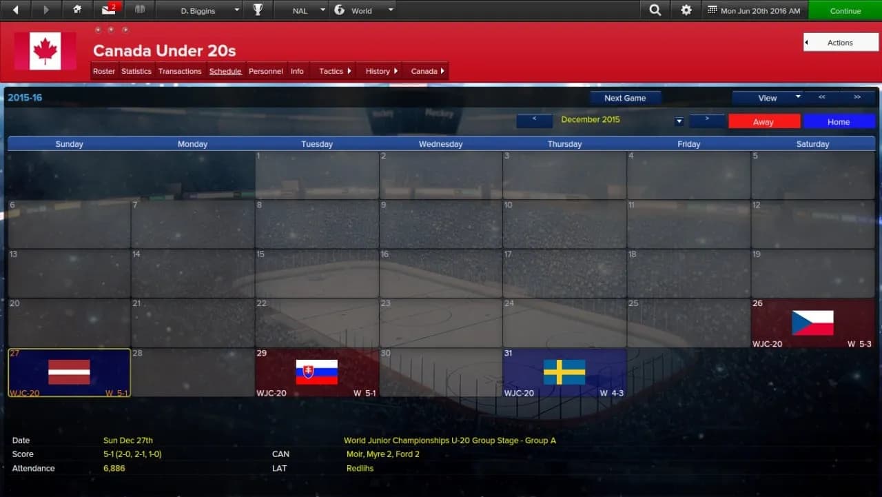 Eastside Hockey Manager — скриншот 8