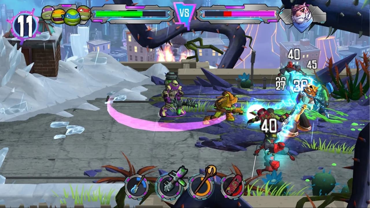 Teenage Mutant Ninja Turtles: Portal Power (игра) — скриншот 9