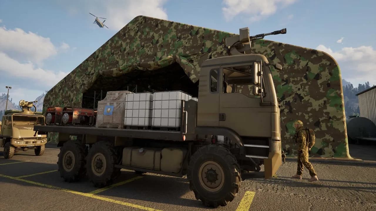 Military Logistics Simulator — скриншот 3