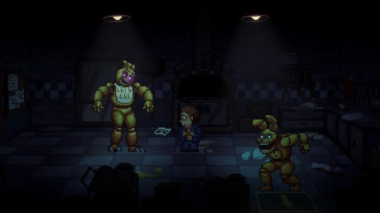 Five Nights at Freddy's: Into the Pit — скриншот 8