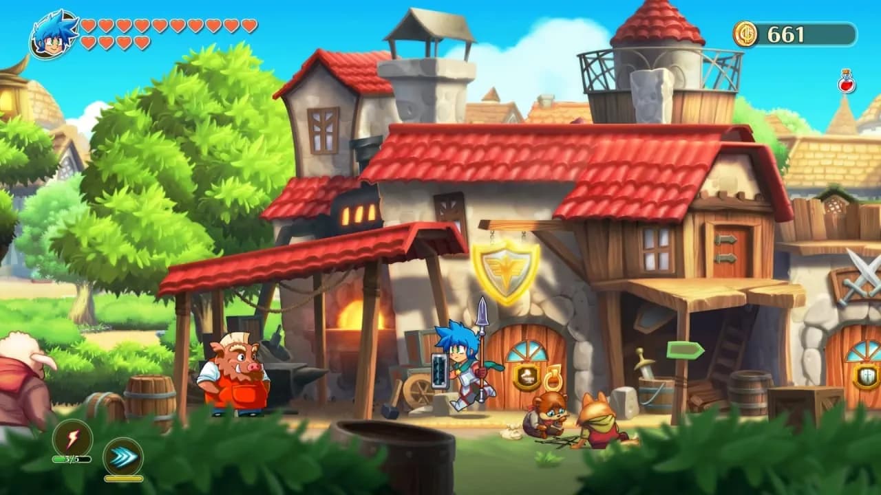 Monster Boy and the Cursed Kingdom — скриншот 1