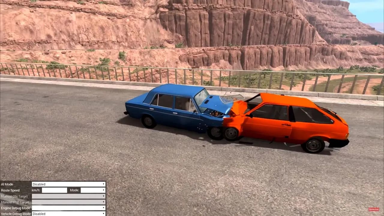 Beamng Drive много машин — скриншот 3