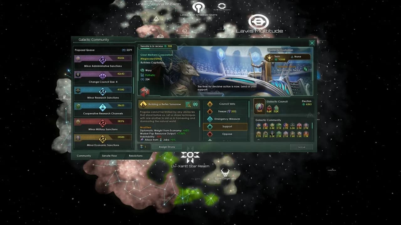 Stellaris: Nemesis — скриншот 3