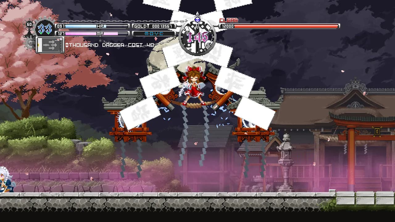 Touhou Luna Nights — скриншот 1