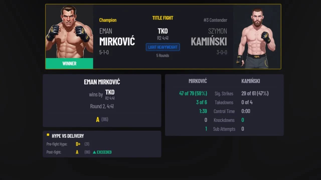 Pound for Pound — скриншот 2