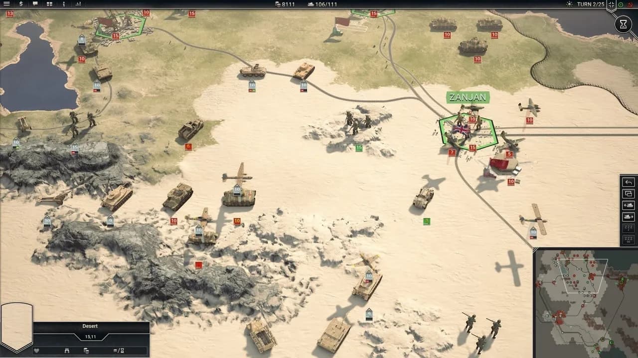 Panzer Corps 2 — скриншот 6
