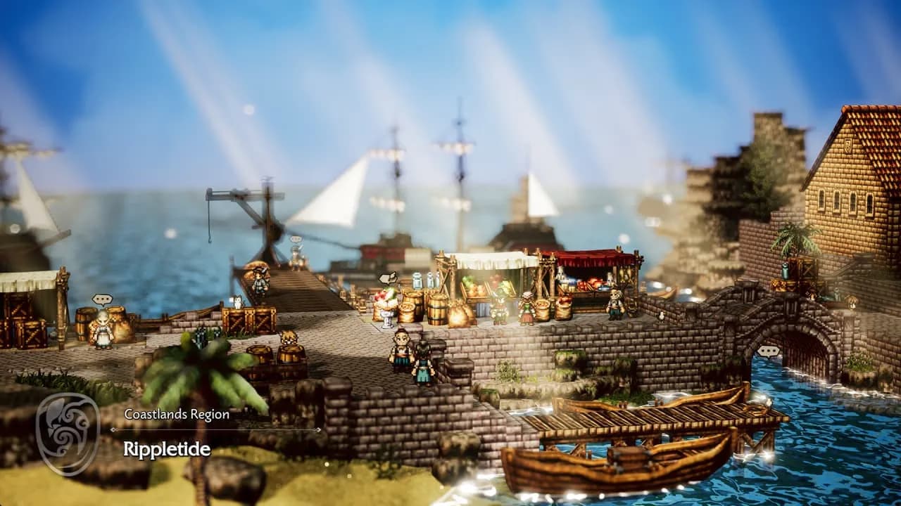OCTOPATH TRAVELER 0 — скриншот 11