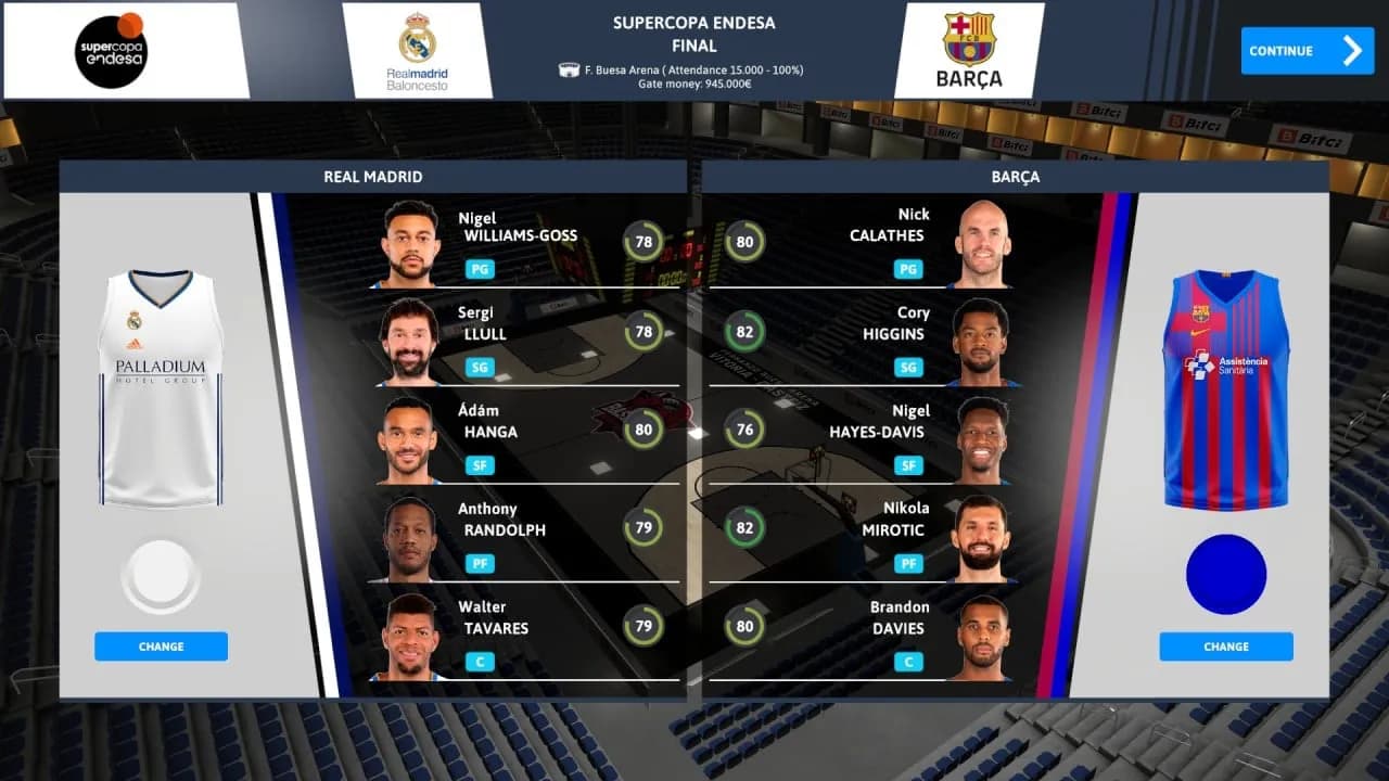 International Basketball Manager 22 — скриншот 5