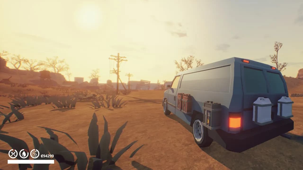 Under the Sand REDUX - a road trip game — скриншот 1