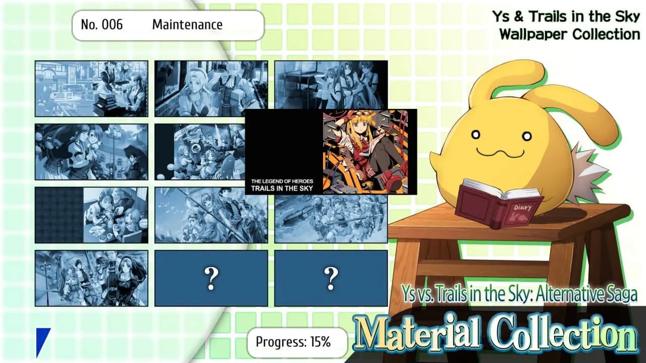 Ys vs. Trails in the Sky: Alternative Saga — скриншот 4
