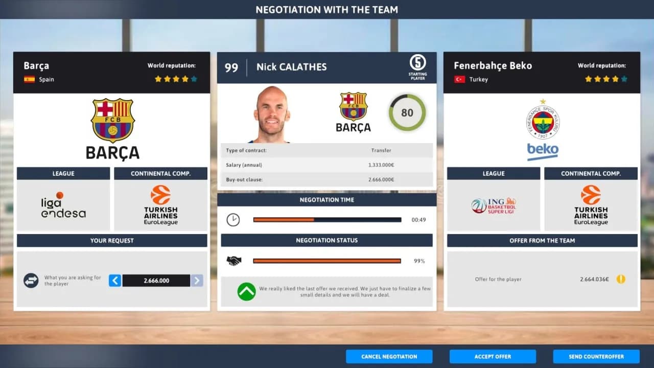 International Basketball Manager 22 — скриншот 10