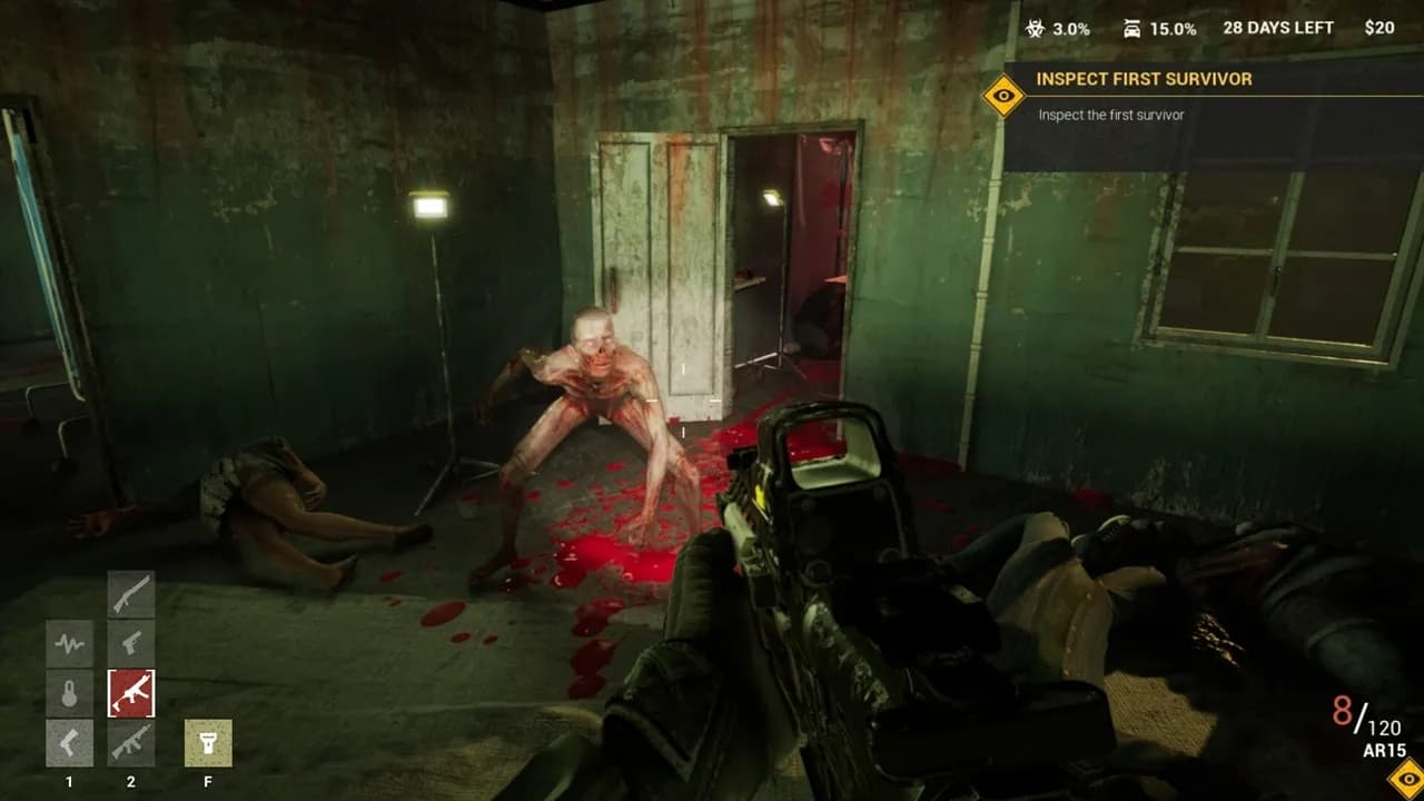 Quarantine Zombies — скриншот 1
