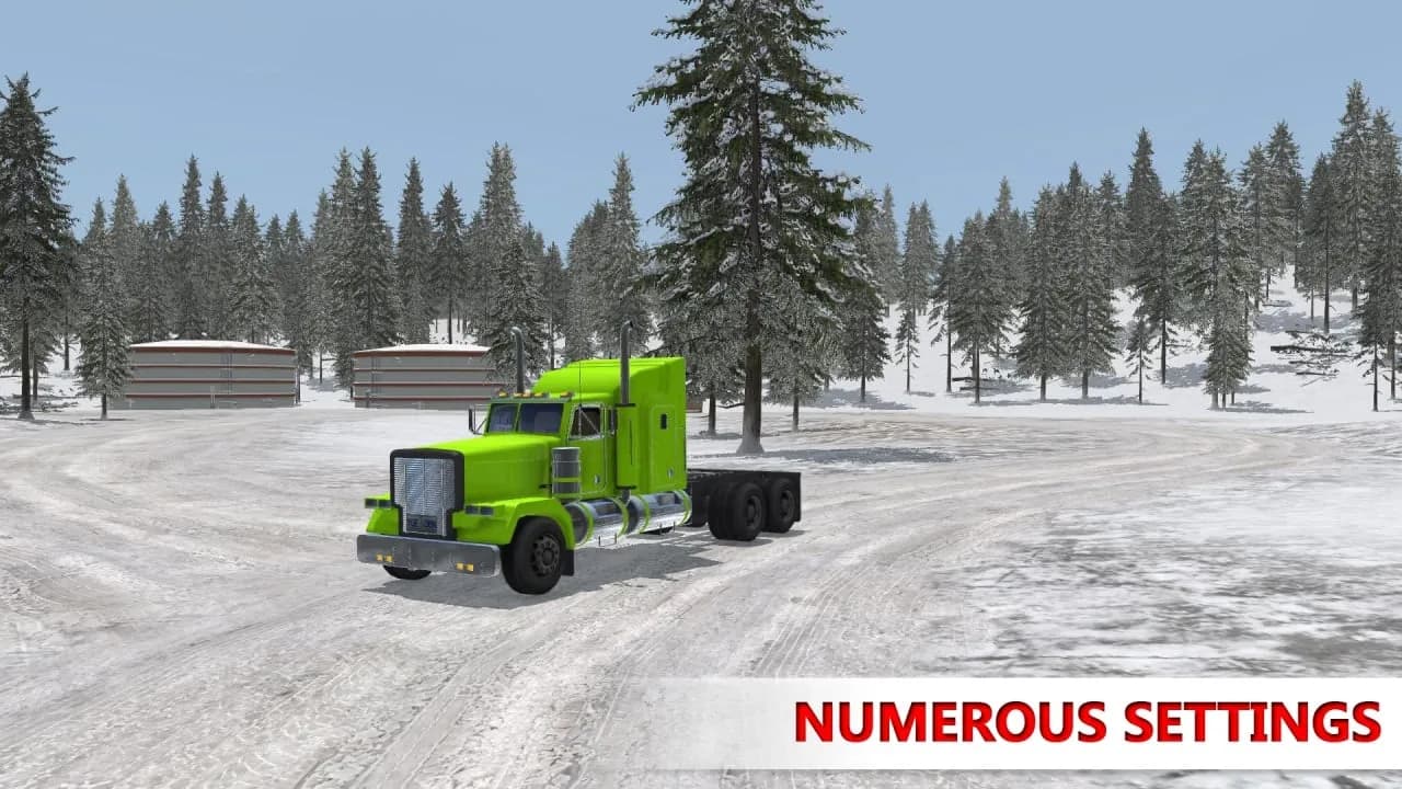 Arctic Trucker Simulator — скриншот 7