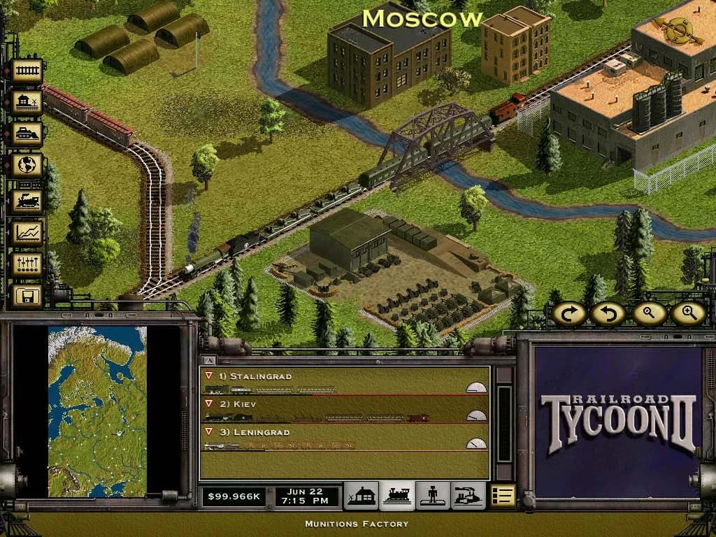 Railroad Tycoon 2 — скриншот 6